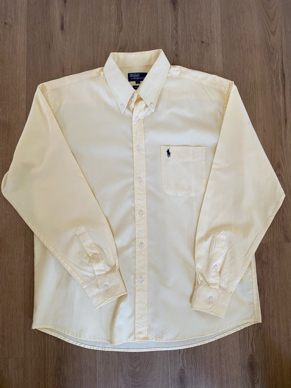 Polo by Ralph Lauren Butter Yellow Button-Down Oxford Shirt